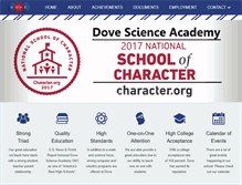 Tablet Screenshot of doveschools.org